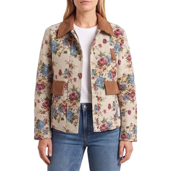 Avec Les Filles Jackets & Blazers - Avec Les Filles Womens  Short Chore Jacket